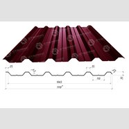 Профнастил НС-35 0,45*1100*1060 РЕМА (Венгрия)