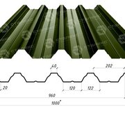Профнастил Н-60 0,50*1020*970 РЕ (Польша)