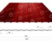 Профнастил С-12 0,40*1185*1155 РЕ (Printech Корея)
