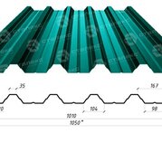 Профнастил Н-44 0,40*1050*1010 РЕ (Printech Корея)