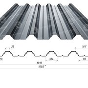 Профнастил Н-44 0,50*1050*1010 РЕМА (Китай)