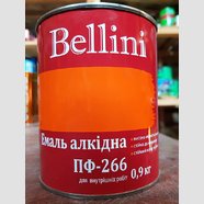 Эмаль ПФ-266 для пола 0,9 кг красно-коричневая BELLINI