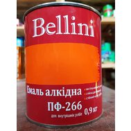 Эмаль ПФ-266 для пола 0,9 кг красно-коричневая BELLINI