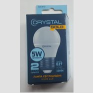 Светодиодная лампа CRYSTAL GOLD Led G45 5W PA E27 4K G45-012