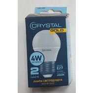Светодиодная лампа CRYSTAL GOLD Led G45 4W PA E27 4K G45-008