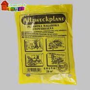 Пленка защитная 20 микрон 4х5 м желтая Польша