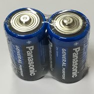 Батарейка PANASONIC R20 коробка 1х2 шт.