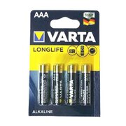 Батарейка VARTA 4103 (LR03) EXTRA LongLife 1x4 шт