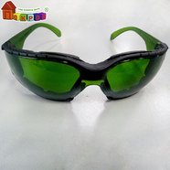 Очки защитные с обтюратором ZOOM anti-scratch SIGMA (зеленые)