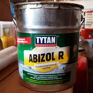 Праймер бітумно-каучуковий ABIZOL R відро 10 л. 9 кг., TYTAN