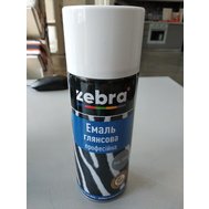 Емаль глянсова професійна ZEBRA RAL 7046 Сіра 400 мл