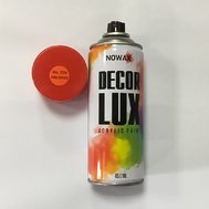 Краска акриловая, NOWAX Spray 450 ml. оранжевая (PURE ORENGE/RAL2004)