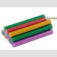 Клеевой стержень 11,2х200мм, цветные, Master TOOL