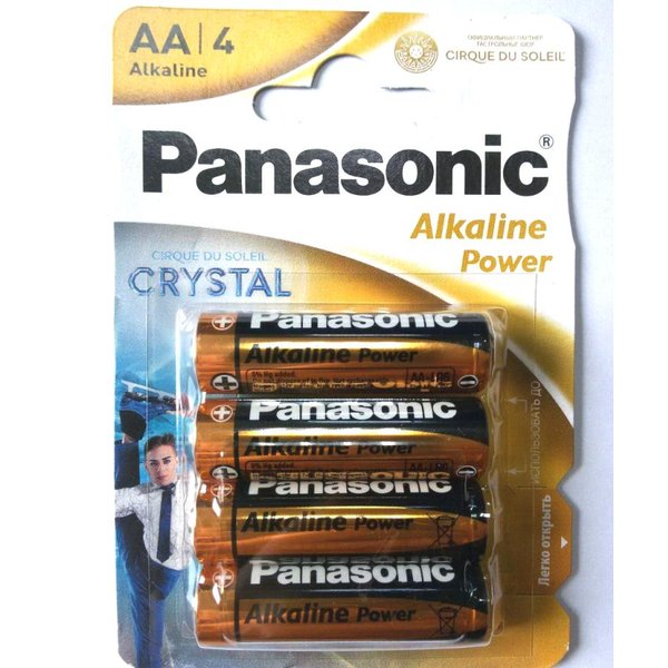 Батарейка PANASONIC LR06 Alcaline Power Cirque DU Solei 5410853049500