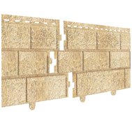 Стоун-хаус Кирпич (песочный) (двойной замок) 230*3025