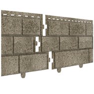 Стоун-хаус Кирпич (бежевый) (двойной замок) 230*3025