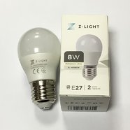 Лампа LED ZL1001, шар 8W 220V 560LM E27 4000K, TM Z-LIGHT