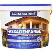 Краска фасадная FASSADENFARBE Aquamarine 3,5кг, ТМ Корабельная