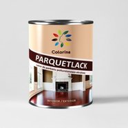 Лак паркетный полиуретан-акриловый AQVALACK глянцевый 0,75л, Colorina