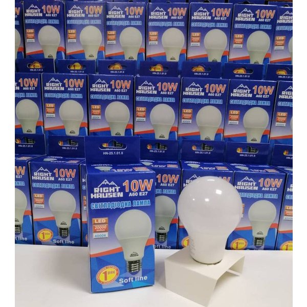 Лампа RIGH HAUSEN LED Soft line A60 10W E27 4000K