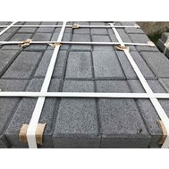 Плитка тротуарна Кирпичик 40х100х200, сіра (в ряду 1,2 м.кв), ROCK SIDE