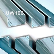 Профіль UW100 направляючий 3 м 0,5 мм 8 шт/уп