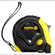 Рулетка 5 м х 19 мм з трьома фіксаторами, VOREL