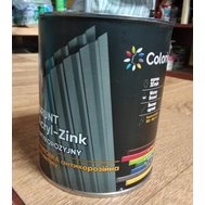 Грунтовка антикоррозионная для металла и цинка Acryl-Zink серый 1кг, ТМ Colorina