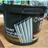 Грунтовка антикоррозионная для металла и цинка Acryl-Zink серый 3,5 кг, ТМ Colorina