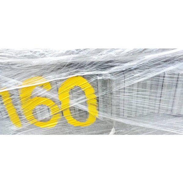Поребрик (бордюр) сухопресованый серый ШИП-ПАЗ 1000х200х50 мм