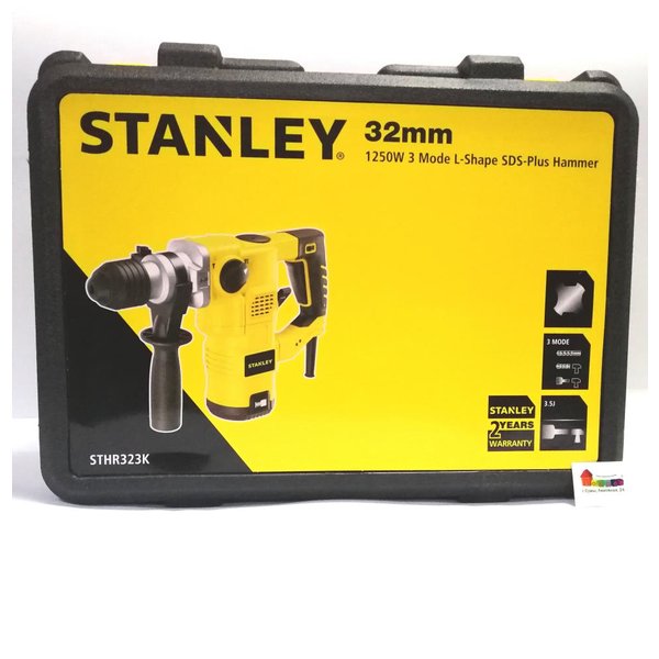 Перфоратор STANLEY Р=1250 Вт  J=3,5Дж в кейсе