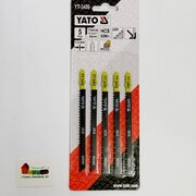 Пильное полотно для электролобзика YT-3409 (дерево) набор 5пр, YATO