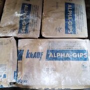 Гипс строительный ALPHA-GIPS ГВ Г-10-Б-111, (алебастр) 40 кг, KNAUF