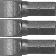 Насадка викруткова шліц SL8 25 мм, HEX 1/4, Cr-V, STHOR