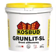 Грунтовка силиконовая с песком Grunlit-SL база 10 кг, KOSBUD