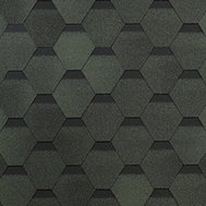 Битумная черепица Оптима зеленый (3 м.кв)