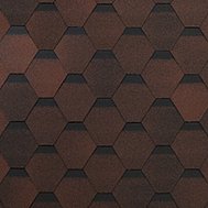 Битумная черепица Оптима красный (3 м.кв)