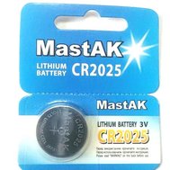 Батарейка часовая MASTAK CR2025