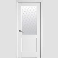Дверное полотно ТМ Новый Стиль Эпика 800, белый мат + Р2