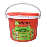 Клей монтажний акриловий Скажена липучка Білий 12 кг Lacrysil