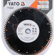 Алмазный диск 230х8,0х22,2 H=3.1мм турбо, YATO