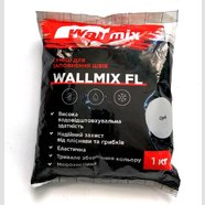 Затирка для швов Wallmix FL сажа 1кг, ТМ WallMix