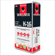 Клей для камінів і печей К-16 25 кг, ТМ WallMix