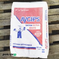 Шпатлівка фінішна Aygips Saten Ultra White 25 кг, Aygips