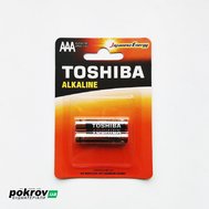 Батарейка TOSHIBA LR3 HP ALKALINE blister 2 шт