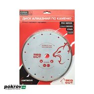 Алмазний диск 230x22,23 мм Continious плитка 35-50290, RED CUT