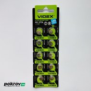 Батарейка часовая Videx AG 2 LR726 BLISTER