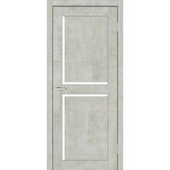 Двери межкомнатные ПВХ ТМ DOORS 2000*800*40 С101 G (сатин) (бетон світлий)