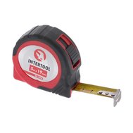 Рулетка з фіксатором 5 м 19 мм, InterTOOL