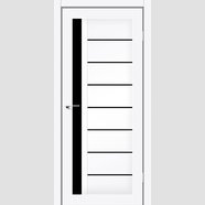 Дверное полотно Аркадия (800х2000, Шимо пекан, саптин белый) ясень патина